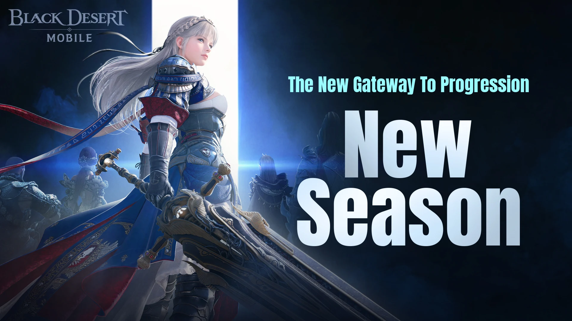 Krajobraz pustynnego świata Black Desert